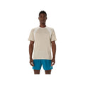 Asics Road Short Sleeve Top - Cream